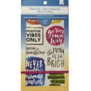 American Crafts Sticker Book #1675